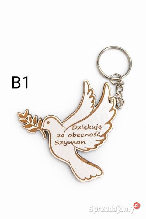 Breloczki podziękowanie na Pierwszą Komunię