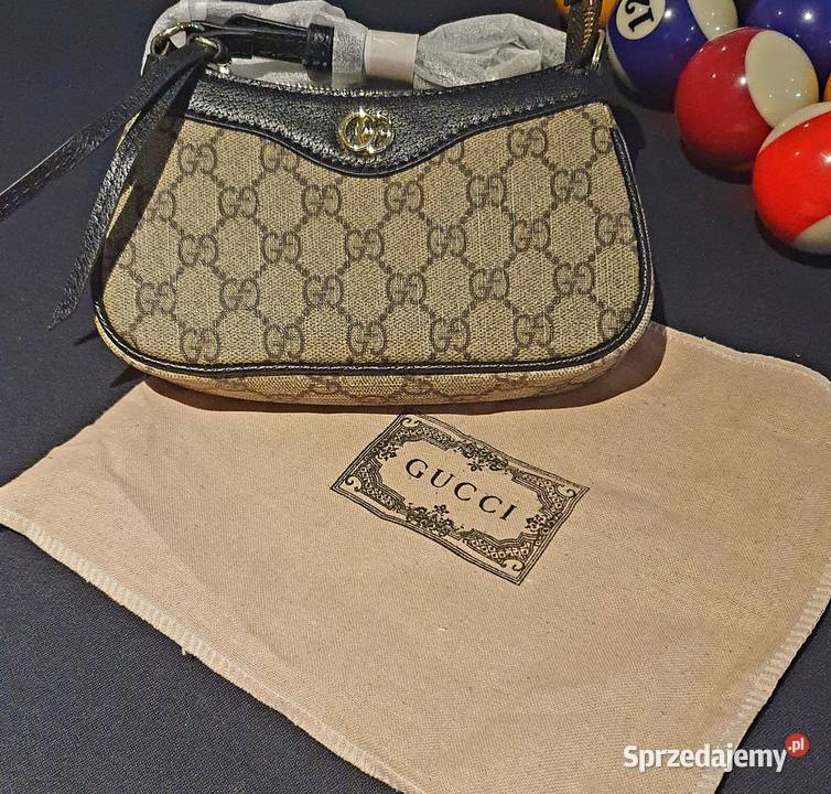 Stylowa Torebka Gucci Ophidia monogram GG Nowa małopolskie Kraków