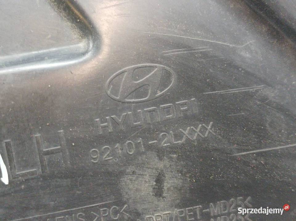 LAMPA PRZÓD LEWA EUROPA 921012LXXX Hyundai i30 I