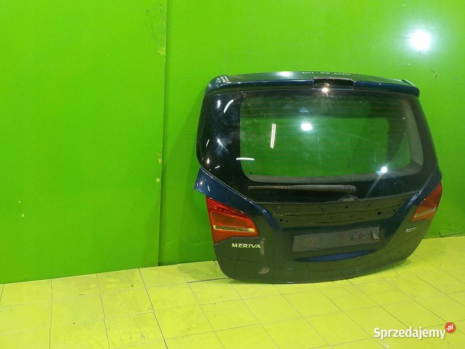OPEL MERIVA B 12r 5D klapa tyl mazowieckie Suków