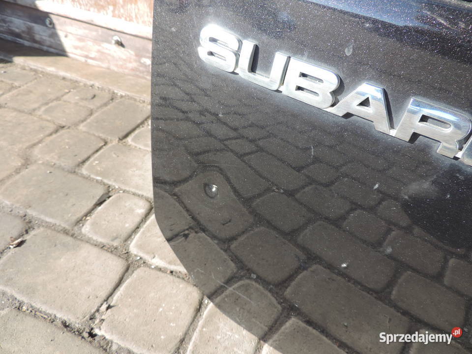 SUBARU JUSTY IV 0711 KLAPA TYLNA BAGAŻNIKA KOLOR Nowy Sącz