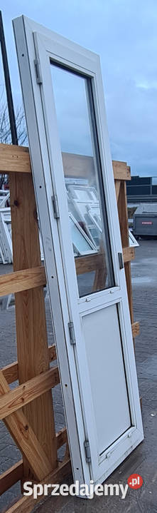 OKNA KacprzaK Okno Balkonowe 68X209 Używane PCV Lublin