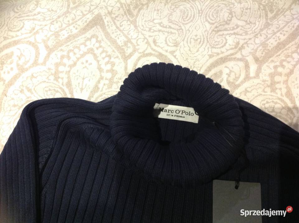 Sweter Golf Damski Marc O Polo M Granatowy NOWY Rozmiar 38(M) lubuskie Nowa Sól