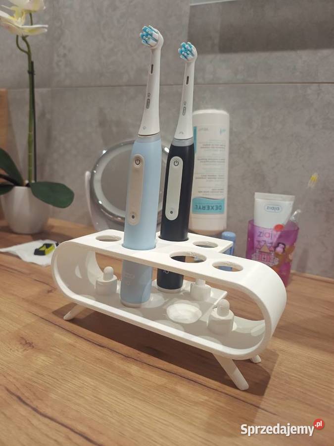 Duży stojak podstawka na 3 szczoteczki oral b io małopolskie Kęty