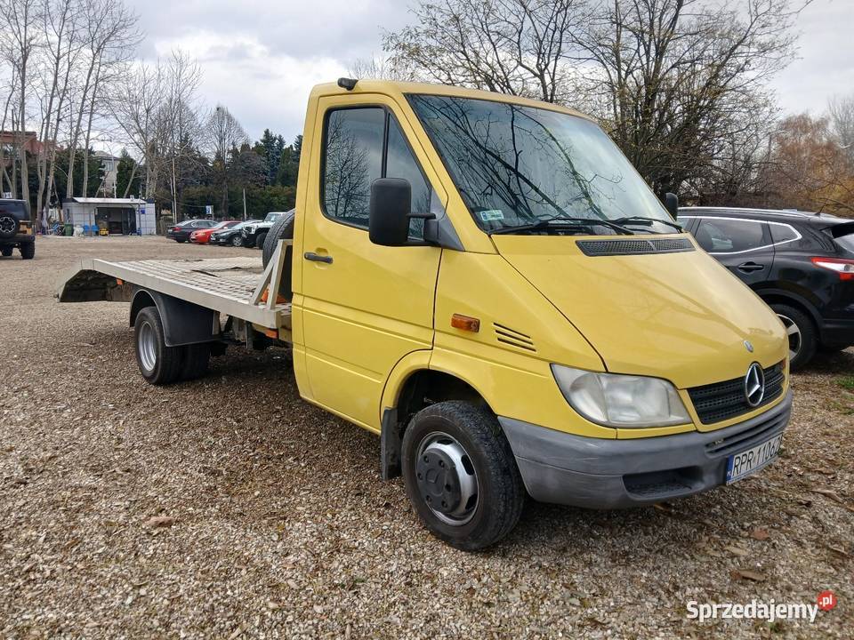 Mercedes sprinter auto laweta 27cdi bliźniak Przemyśl
