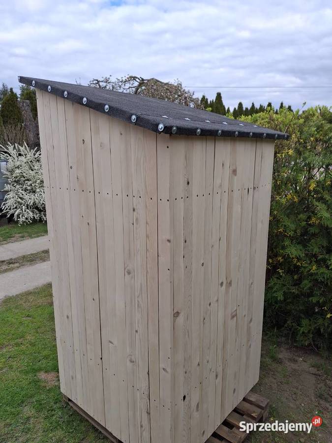 Toaleta drewniana Wc na działkę Lipienice