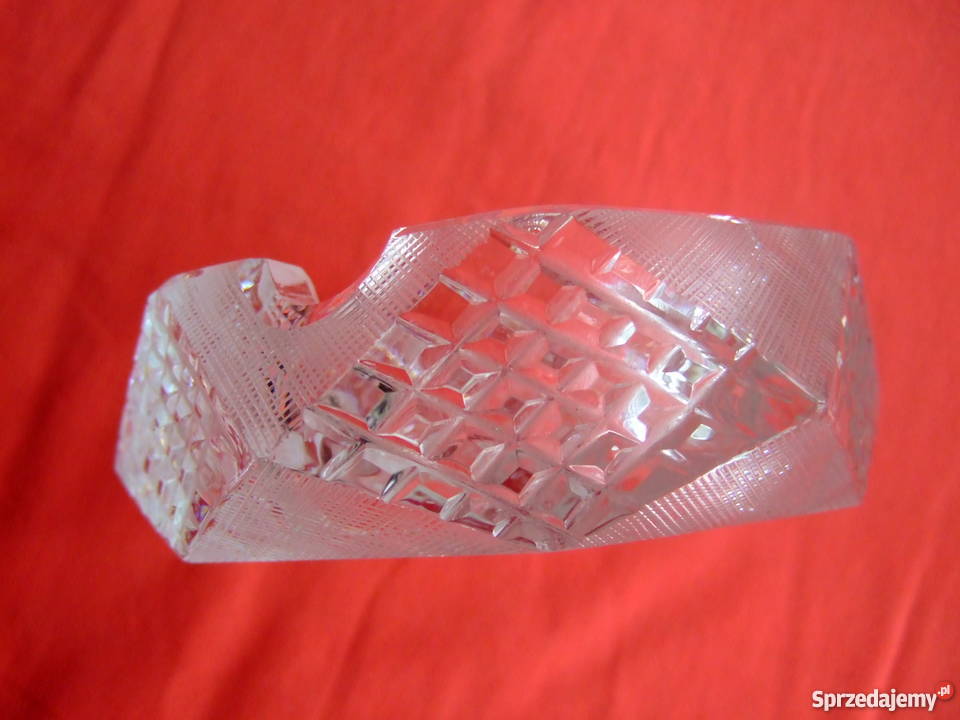 Popielniczka kryształowa popielnica kryształ Łódź sprzedam