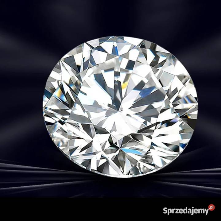 Okrągły dywan Diamond Premium z kryształkami Golkowice