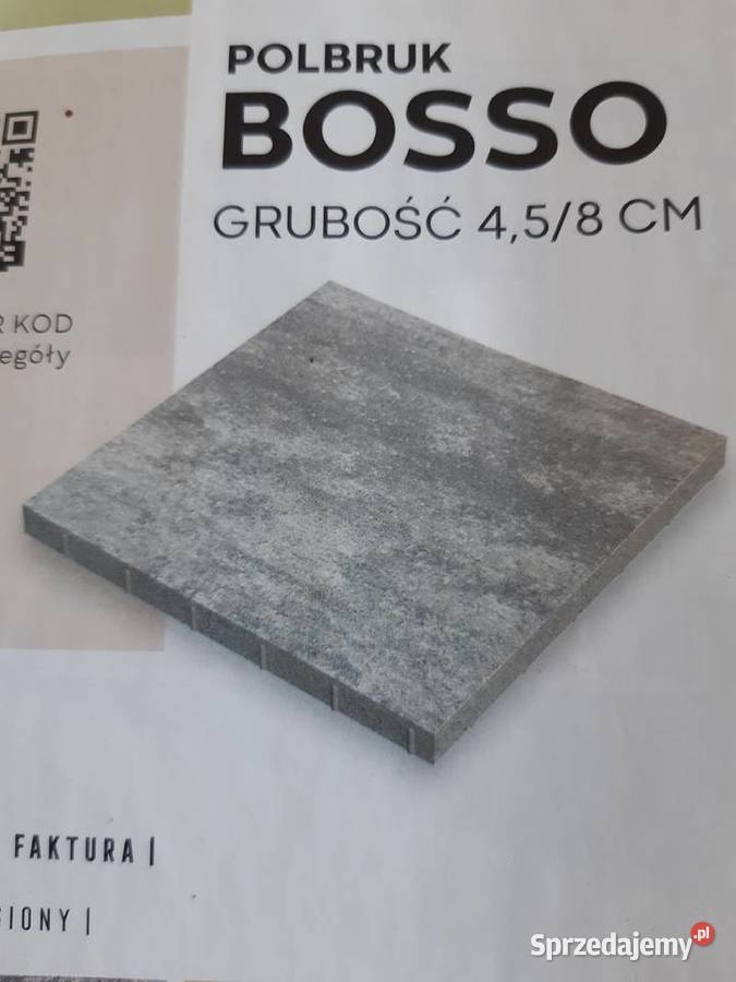 Płytka brukowa Bosso 45x60x60 w kolorze Nerino