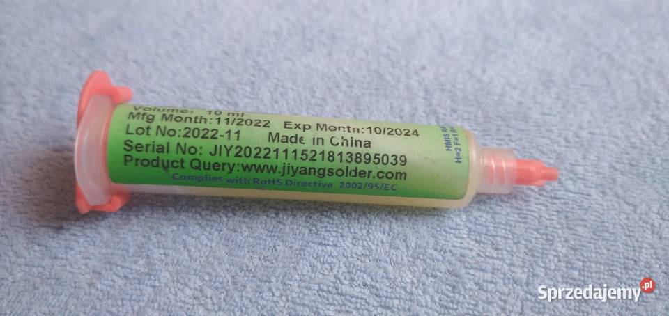 TOPNIK ŻEL LUTOWNICZY AMTECH FLUX NC559ASM 10ml Sandomierz
