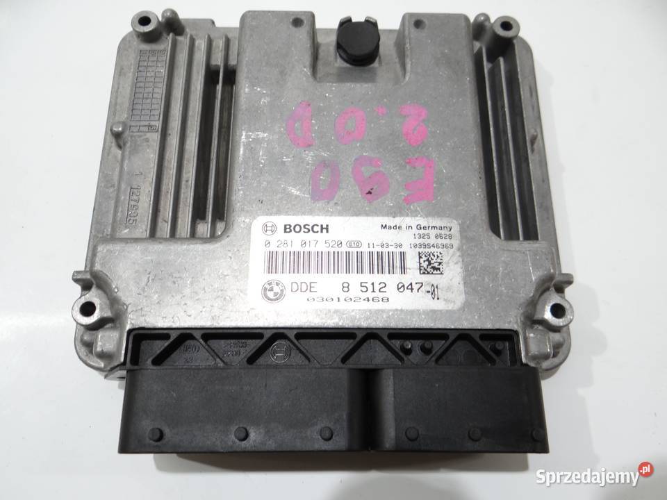 STEROWNIK SILNIKA BMW E90 E91 20 D 8512047 Strzyżewice