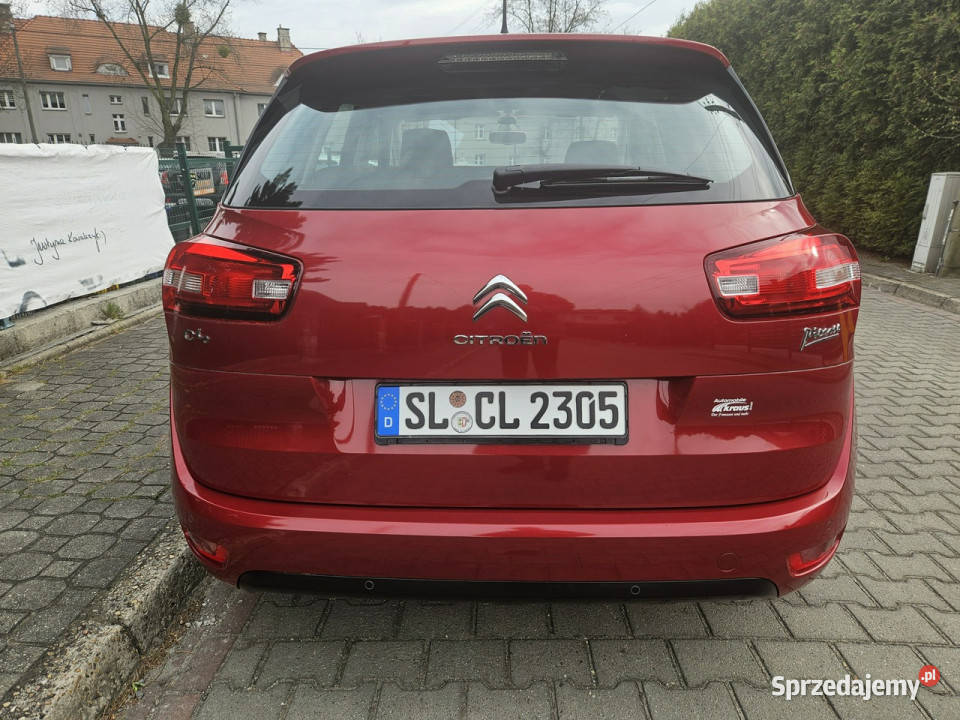 Citroen C4 Picasso 1 właściciel Podgrzewana Ruda Śląska