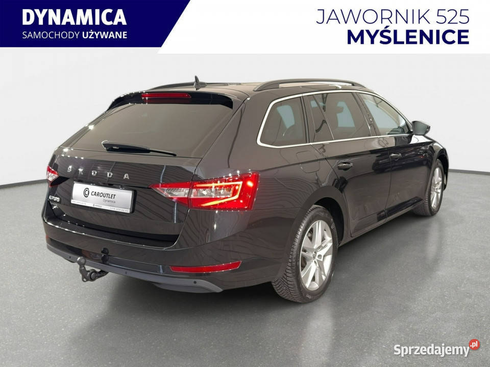 koda Superb Combi Ambition 20TDI 200 DSG 2021 r kurtyny powietrzne Superb Motoryzacja Myślenice