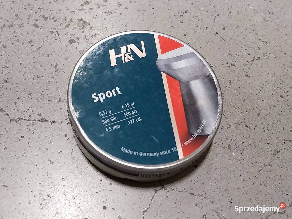 Śrut diabolo HN Sport Glatt 45 mm 500 051026 śląskie Czeladź