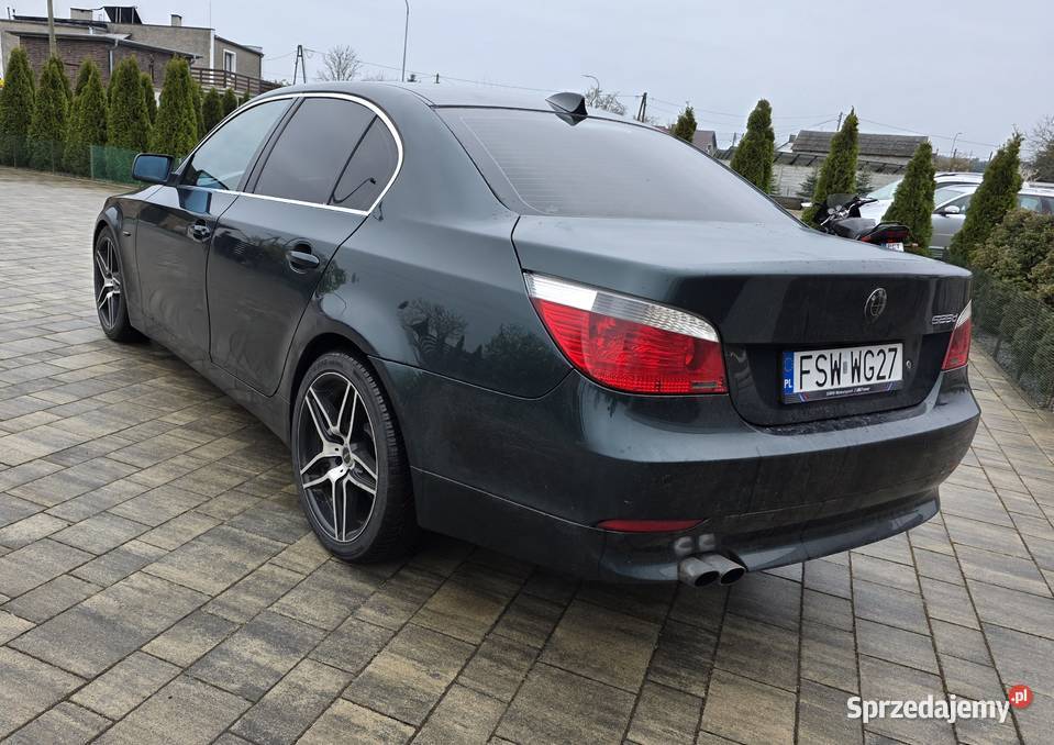Bmw 525d E60ManualZamiana lakier metallic Skwierzyna