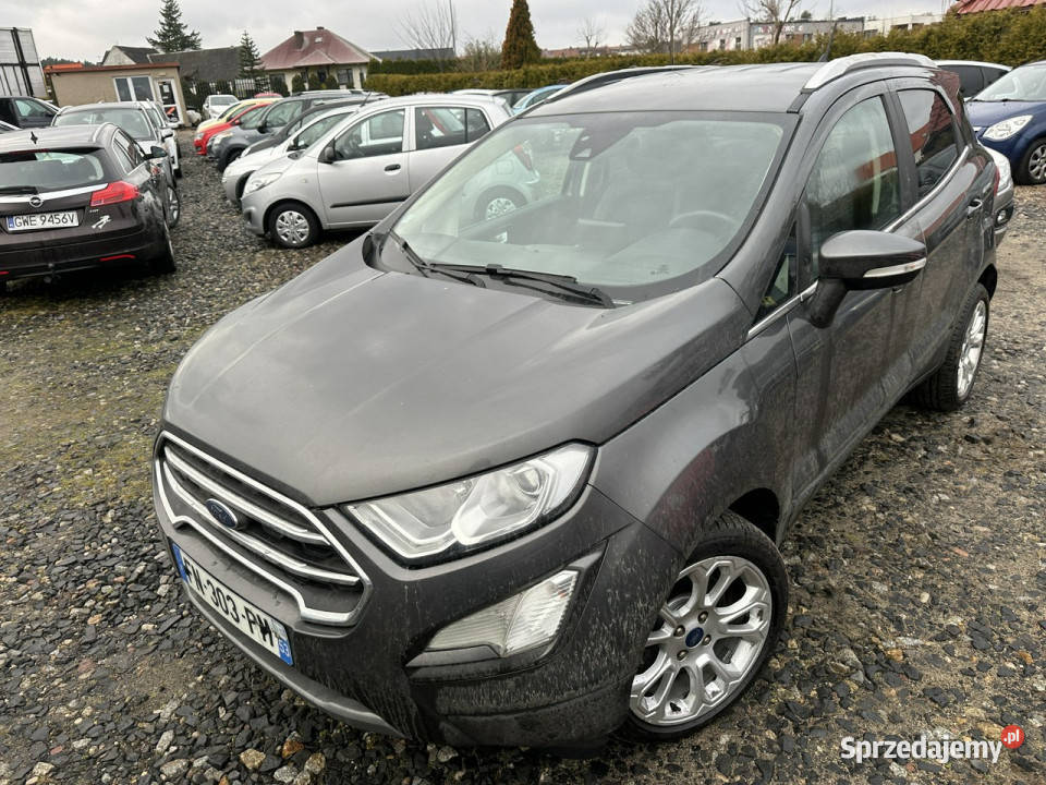 Ford EcoSport Wirtualne zegary parktronikkamera isofix pomorskie Wejherowo