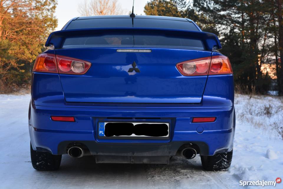 Mitsubishi Lancer X 2008r 20B sedan Grębów