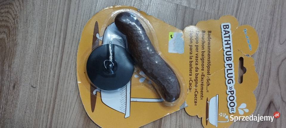 korek do wanny śmieszna kupa kloc Zamość
