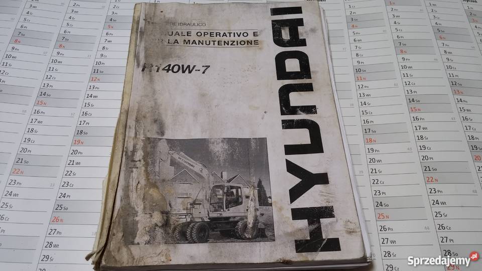 Instrukcja Hyundai R140W7 Rolnictwo wielkopolskie Szamotuły