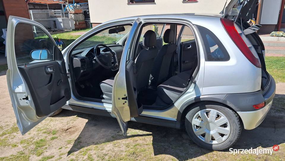 Opel Corsa C z 2003r 12 16V LPG 76KM wielkopolskie Przemęt