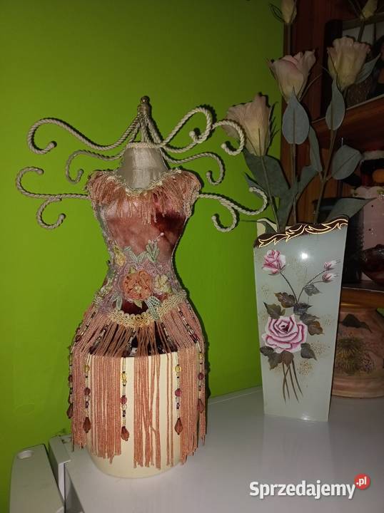 Śliczny stojak na biżuterię Dekoracje i ozdoby mazowieckie Warszawa