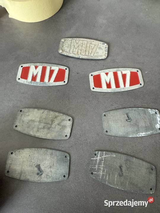 Emblematy shl gazela m17 znaczki logo Wsk Wfm świętokrzyskie Kielce