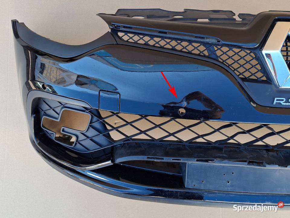 RENAULT CLIO IV RS 4 ZDERZAK PRZÓD PRZEDNI GRILL lubuskie Bieleń