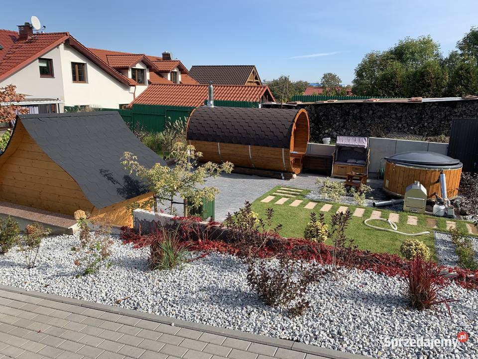 Bania Ruska Sauna Ogrodowa Gorąca Beczka Balia Włocławek