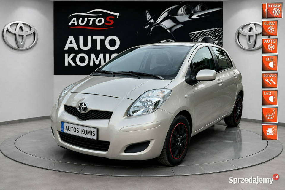Toyota Yaris Toyota Yaris II Lift 133 VVT 101 4/5 dolnośląskie Wrocław