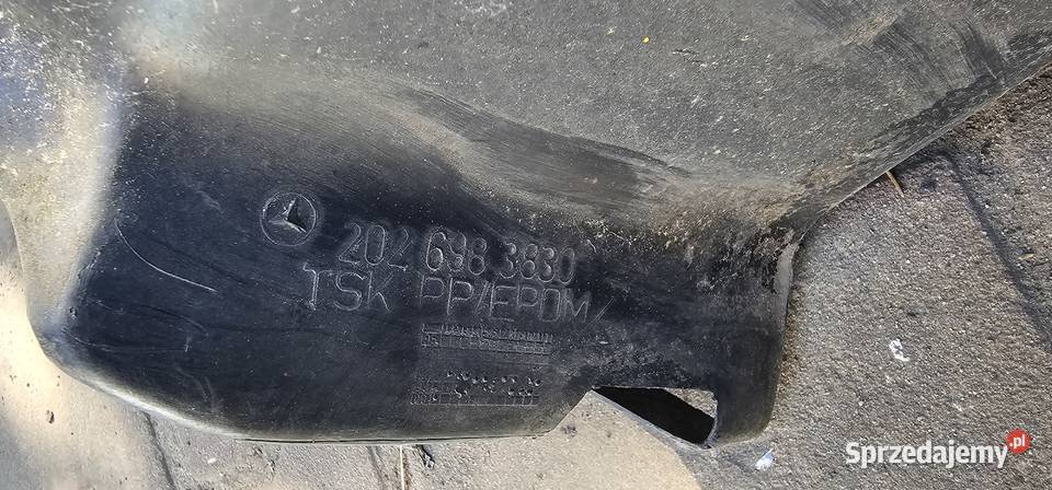 Nadkole prawe tył mercedes w202 2026983830 osobowe wielkopolskie Zbąszyń
