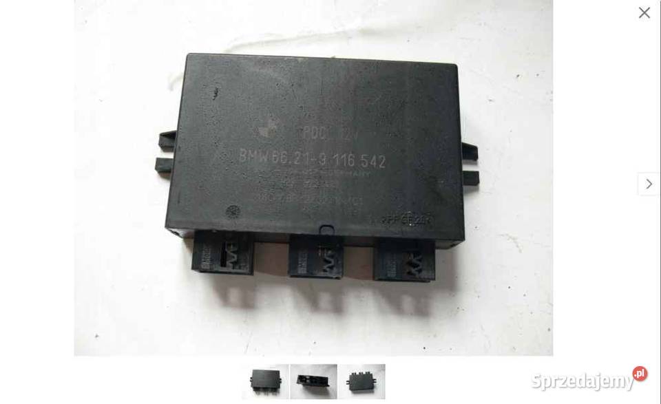 BMW X3 E83 20D 177 LIFT MODUŁ PDC 9116542 Wielkie Drogi