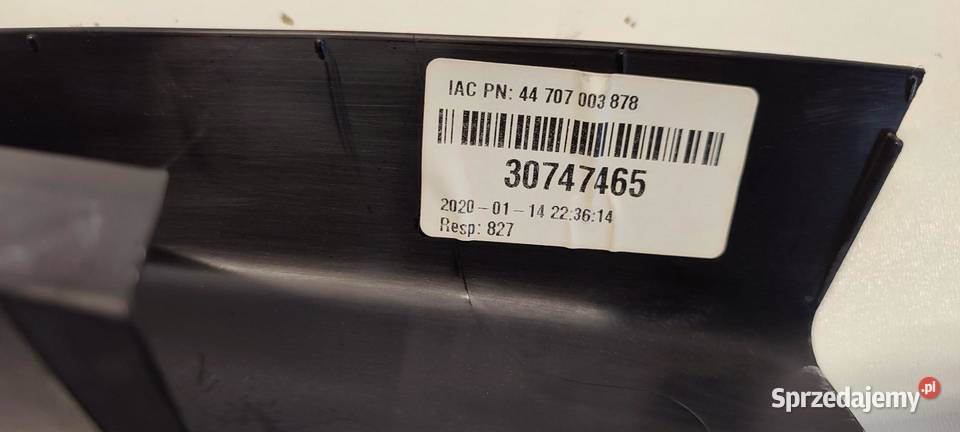 VOLVO V60 2020 RAMKA SZYBY LEWY PRZÓD 30747469 dolnośląskie