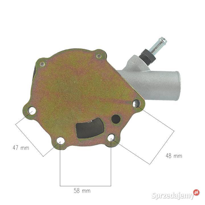 Pompa wody Mitsubishi K3A K3B K3C K3M K4A K4B Tajęcina