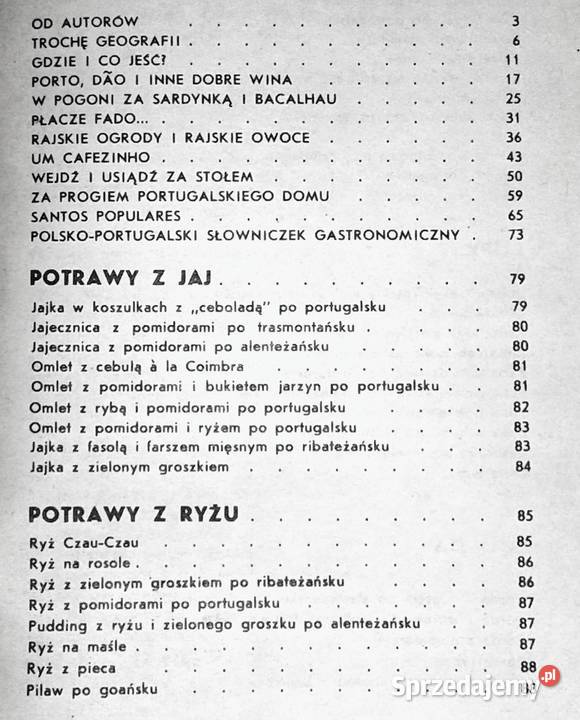 Porto sardynka i fado Kuchnia portugalska Chełm