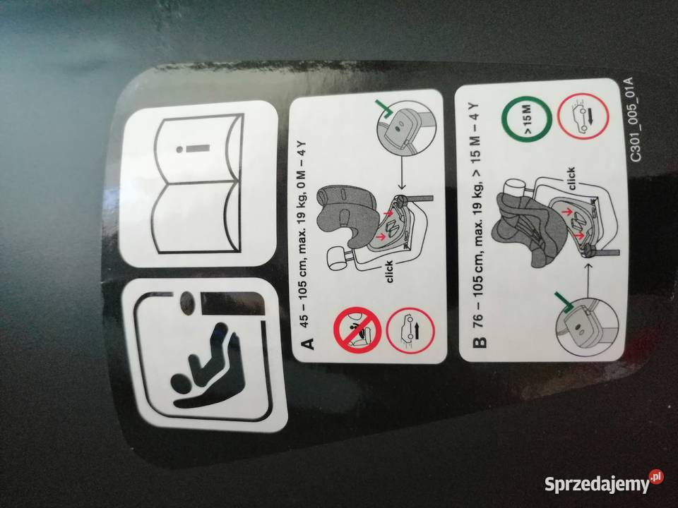 Fotelik samochodowy CYBEX SIRONA M2 iSize 3-18kg Warszawa