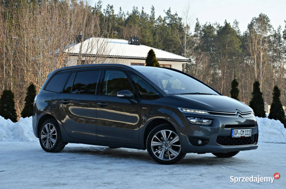 Citroen C4 Grand Picasso 16 HDI 115 Pełna Serwis czujnik parkowania Motoryzacja mazowieckie Ostrów Mazowiecka