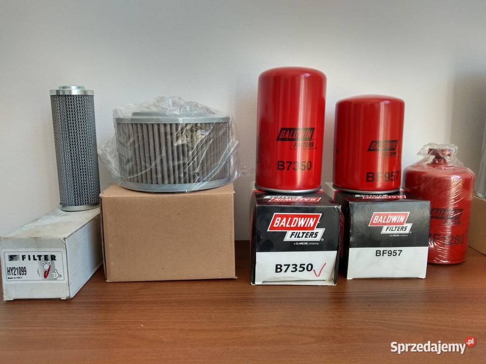 Sprzedam zestaw filtrów do maszyn budowlanych pełny VAT sprzedam