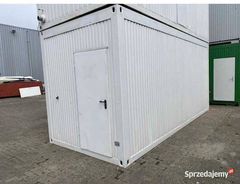 Kontener socjalny 25 m x 6m prysznice umywalki Iłów