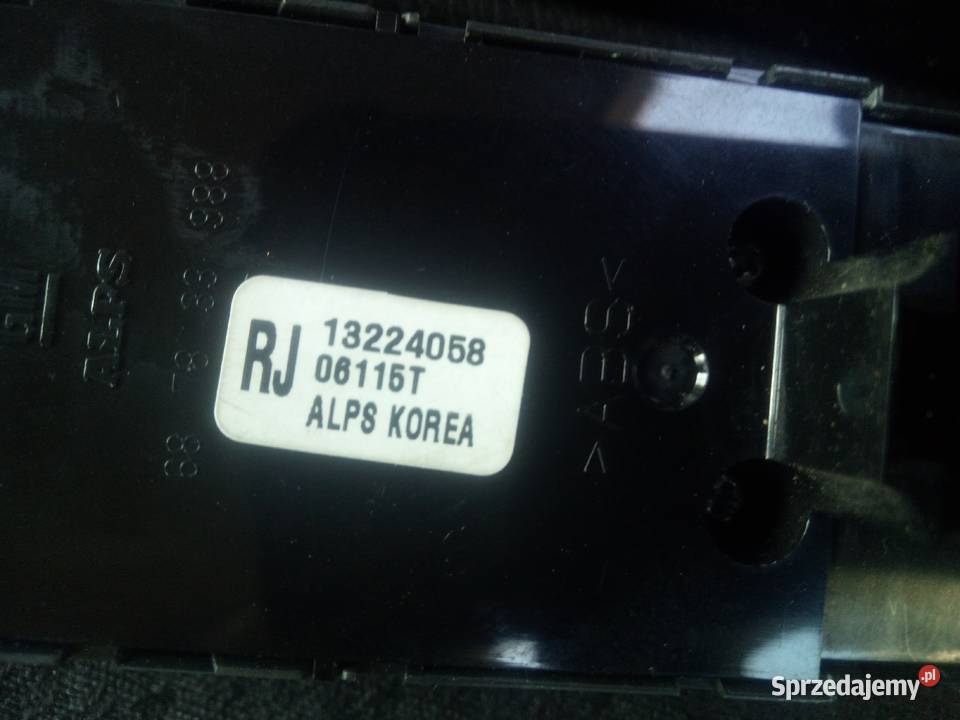 Opel Vectra c panel przełącznik szyb Panele sterowania, przełączniki lubelskie Hrubieszów sprzedam