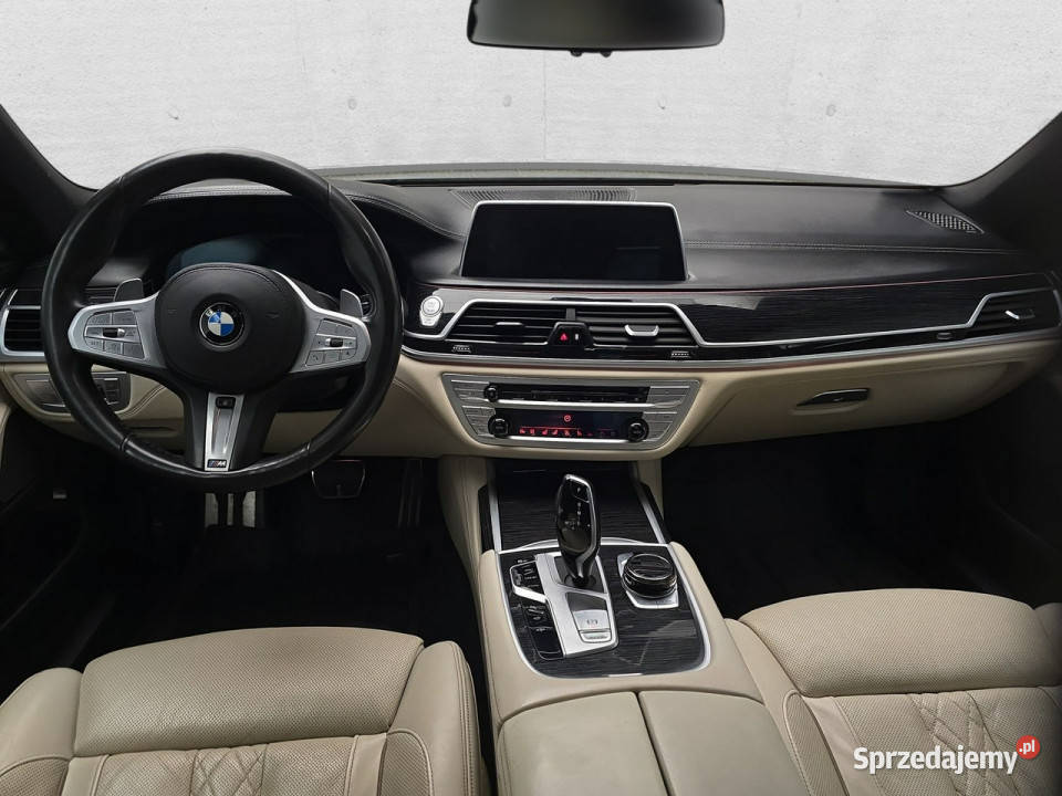 BMW 730 Poleasingowe BZ G12 2015 czarny Komorniki sprzedam