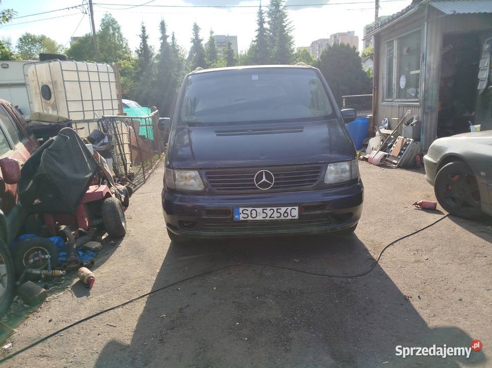 mercedes v klase skora automat klima pneumatyka diesel Opole