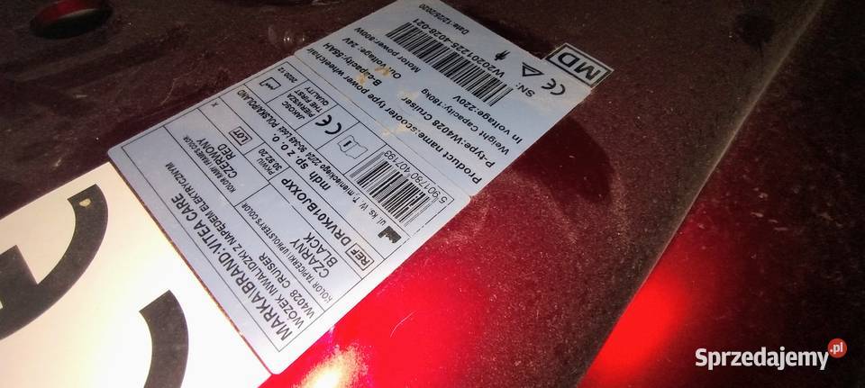 Skuter inwalidzki elektryczny Cruiser 2 pomorskie Gdańsk sprzedam