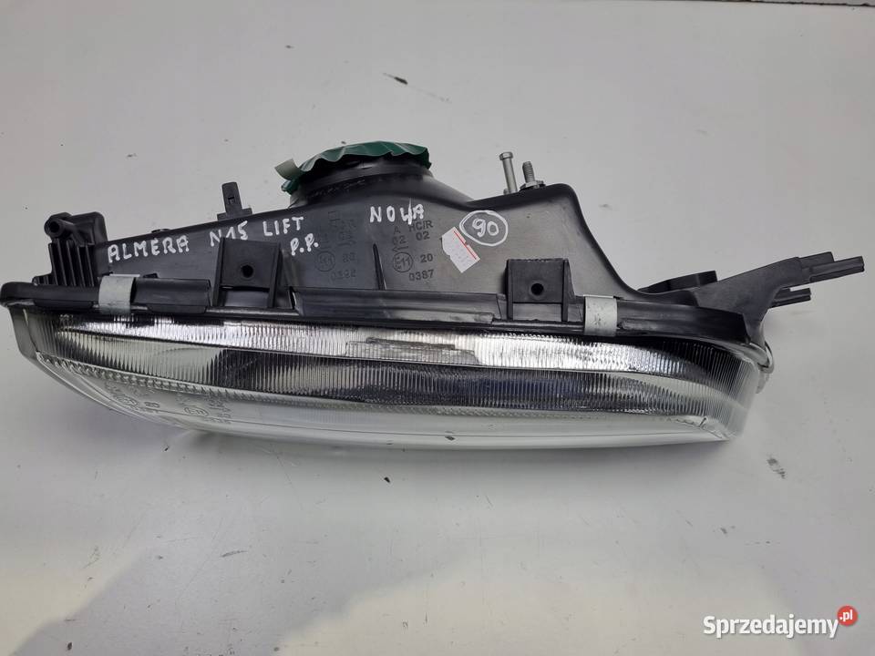 Nissan Almera N15 LIFT PRZEDNIA LAMPA PRAWA lubelskie