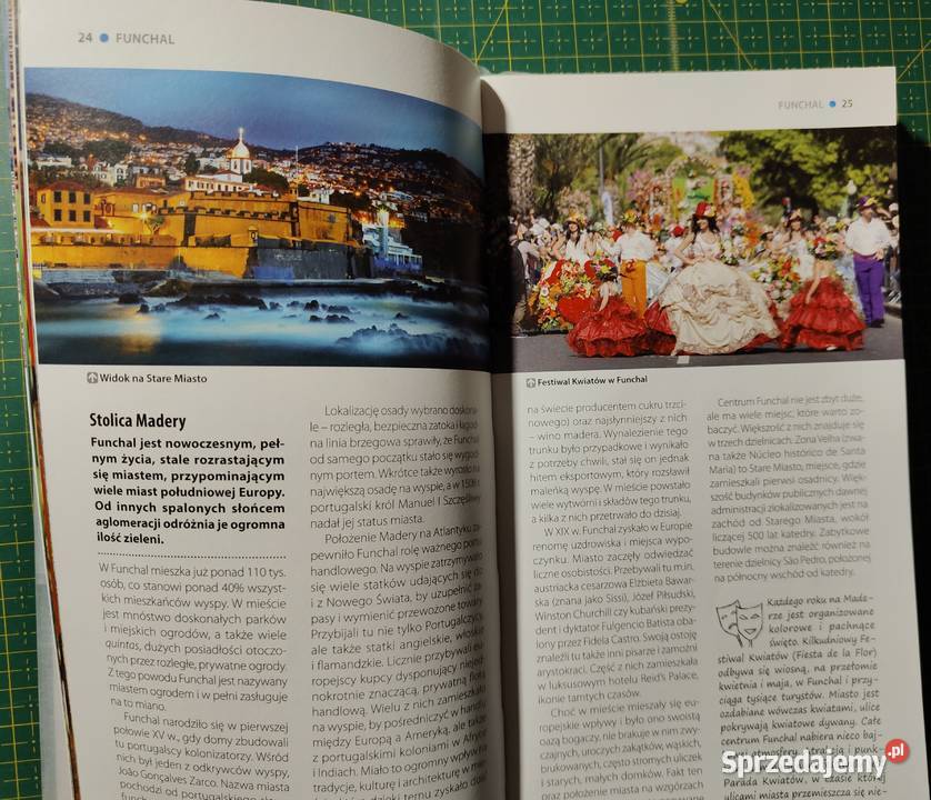 Madera PJabłoński przewodnik mapa exlporegide Rok wydania 2018 Kraków