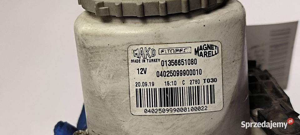 HALOGEN LEWY FIAT FIORINO 01356651080 osobowe Pozostałe Lipno