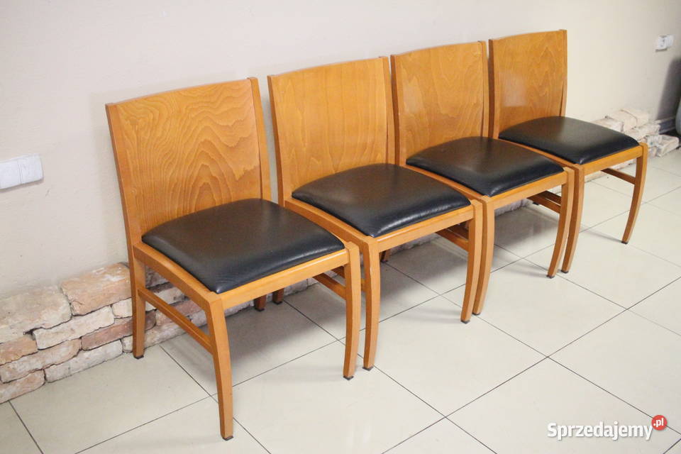 Krzesła do salonu komplet 4 sztuki Pszczyna