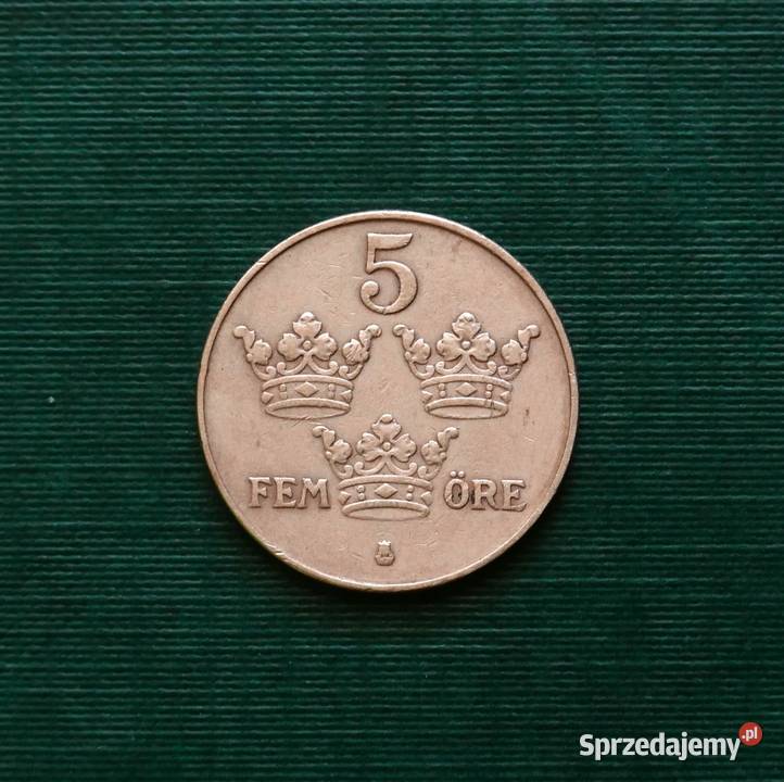 Szwecja 5 ore 1933r śląskie Gliwice sprzedam