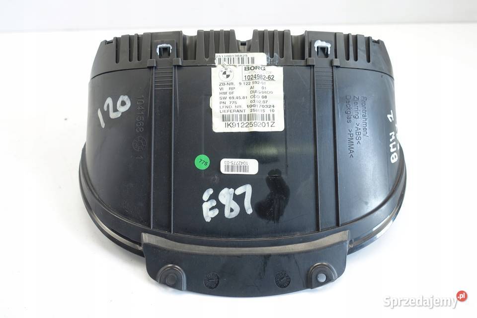 BMW 1 E87 116 16 i ZEGARY LICZNIK 1024982 oryg Rudka