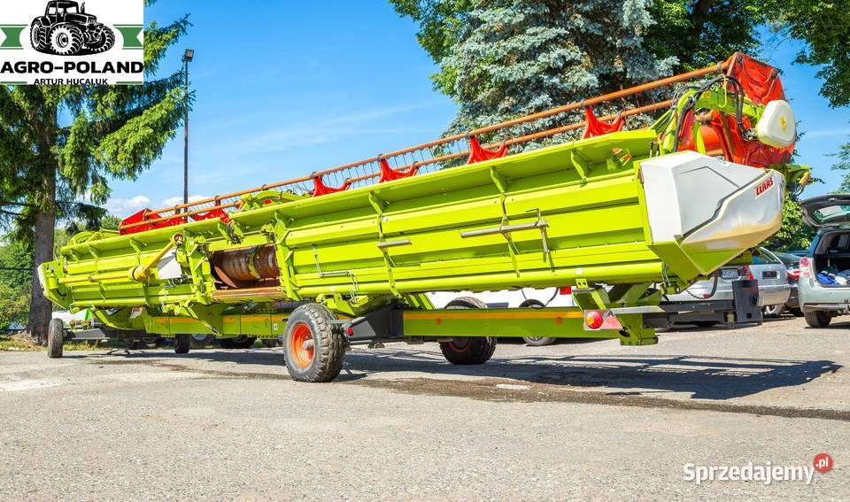 CLAAS VARIO 1230 NOWY MODEL 2014 KOSY BOCZNE Zbożowe dolnośląskie Kudowa-Zdrój