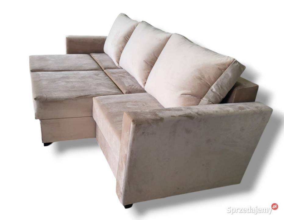 2w1 SOFA i Narożnik 3 części rozkładane pojemnik Wrocław
